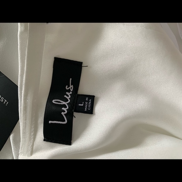 Cascading Love White Strapless Ruffled Jumpsuit - Picture 5 of 6